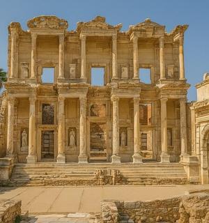 ancient building in the city of epirus