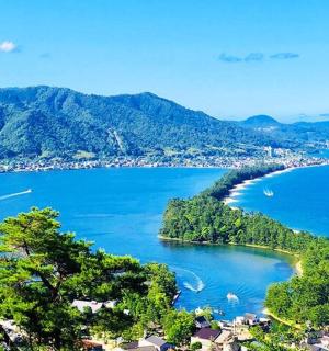 a view of a large body of water