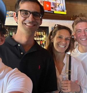 a group of people posing for a picture