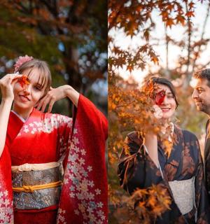 a man and a woman standing next to each other