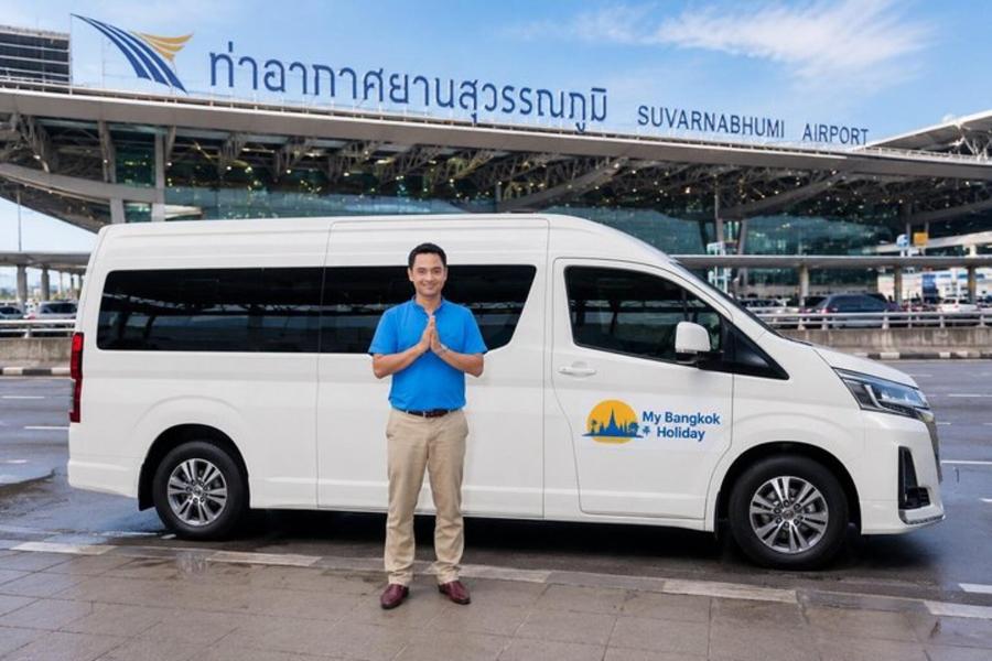 XE RIÊNG ĐƯA ĐÓN SÂN BAY BANGKOK TỪ SUVARNABHUMI ĐẾN TRUNG TÂM THÀNH PHỐ