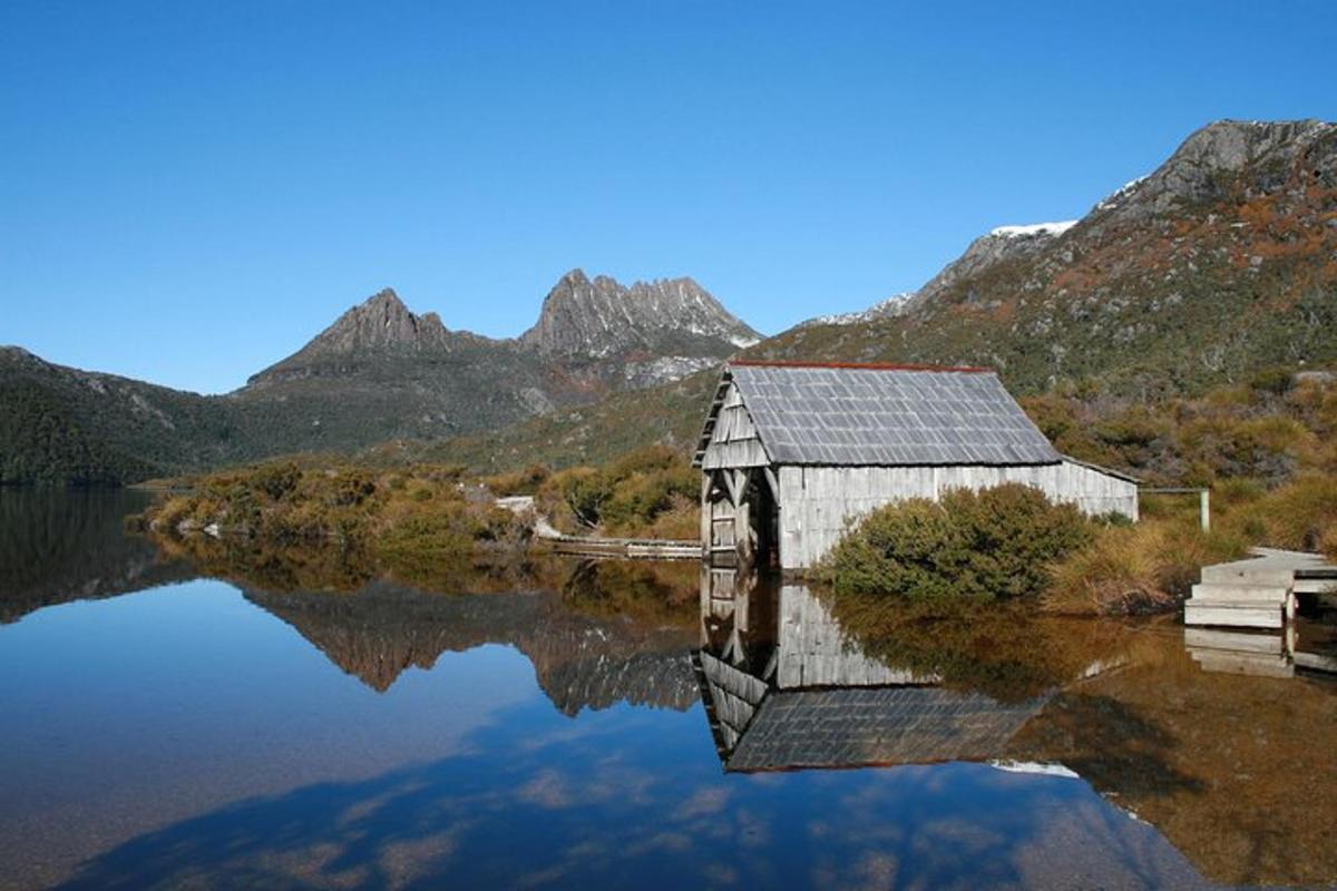 a building in the middle of a body of water