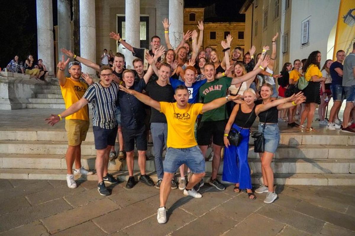 a group of people posing for a picture