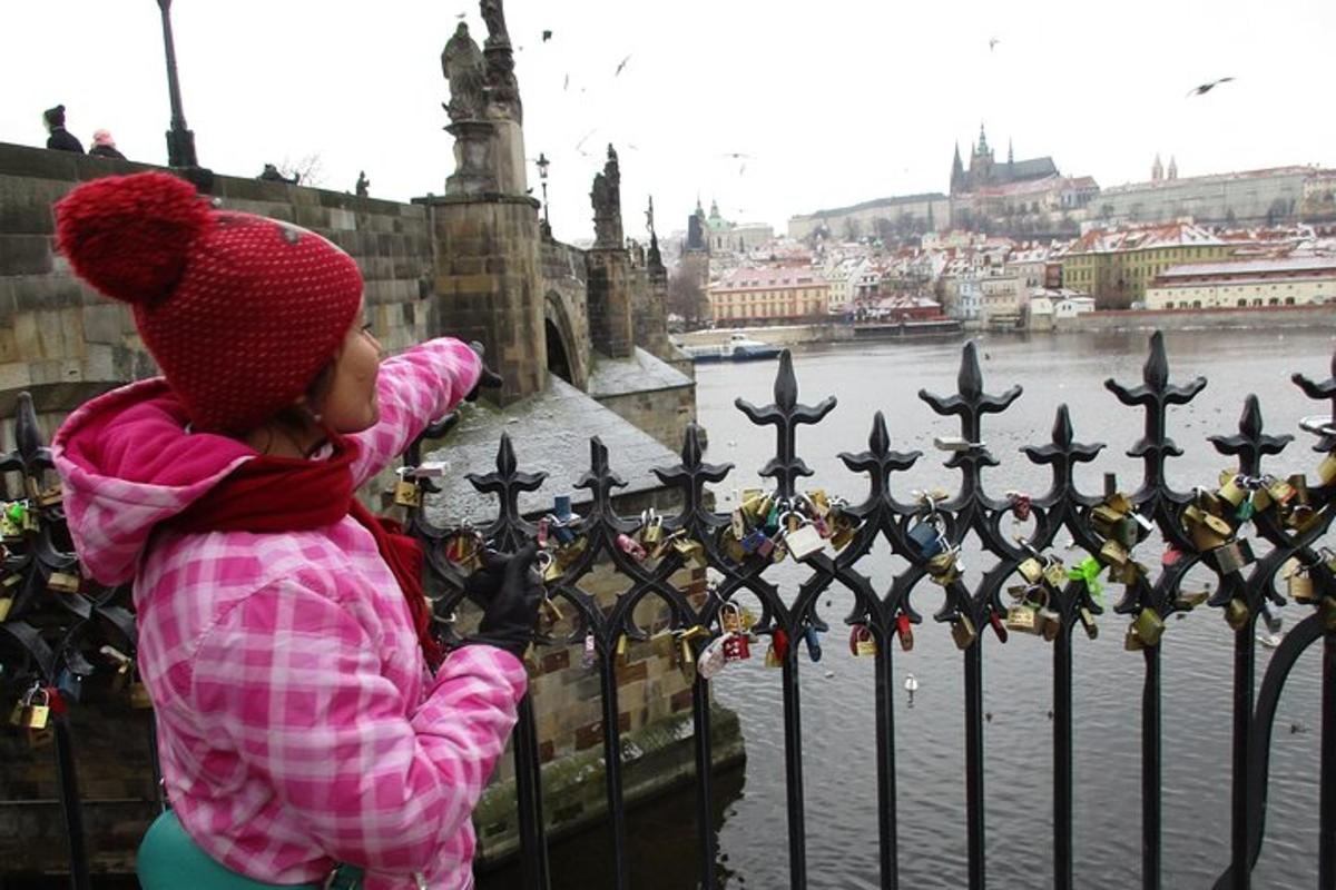 malá holčička stojící vedle plotu