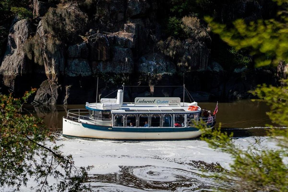 a boat in the water on a river