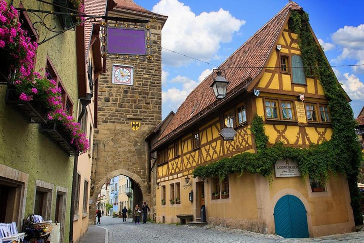 a building with a clock on the side of it