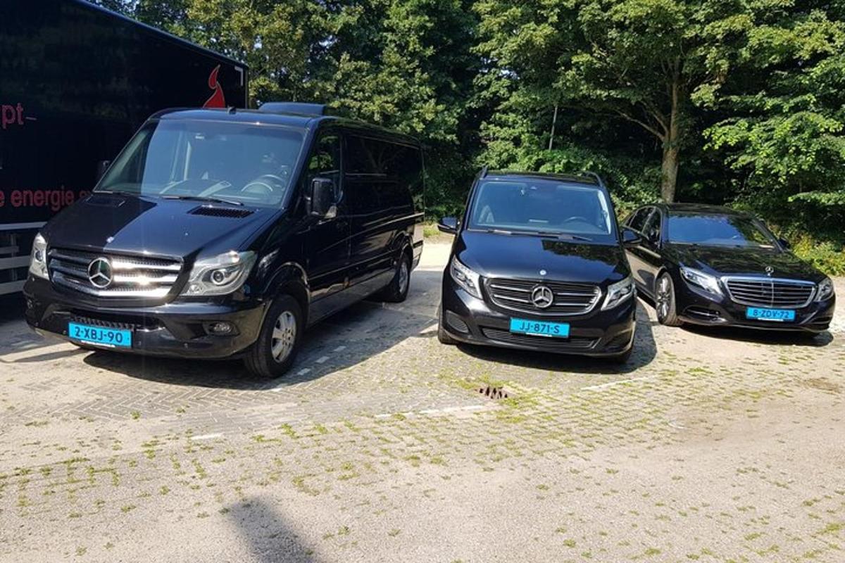 câteva vehicule parcate una lângă alta