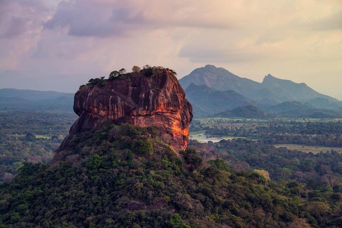 a rock formation on top of a mountain