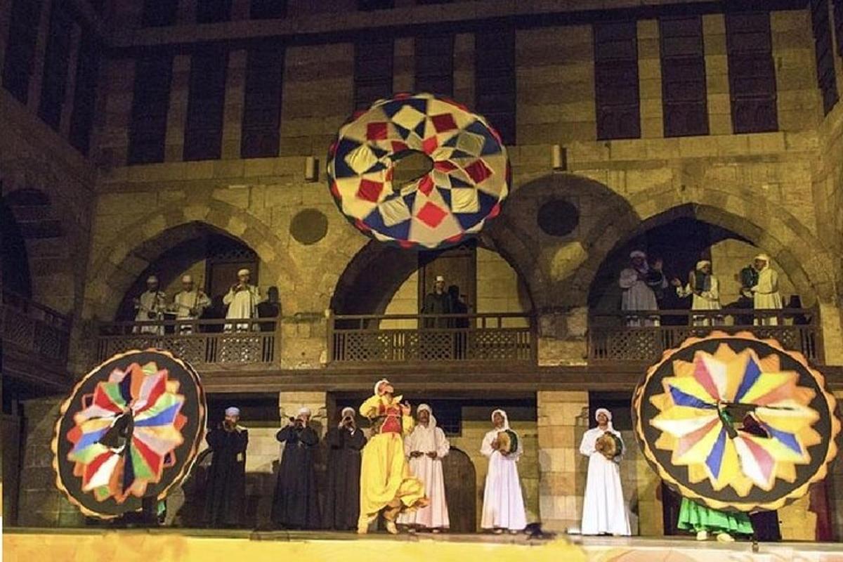 a group of people on a stage in a building