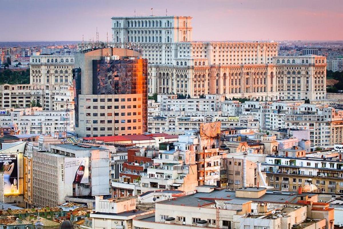 a view of a city with many tall buildings