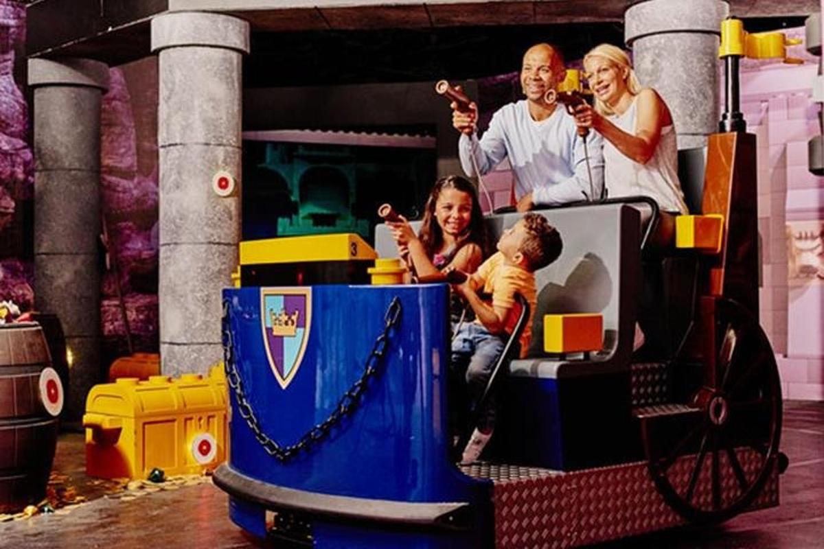 a group of people riding on a train