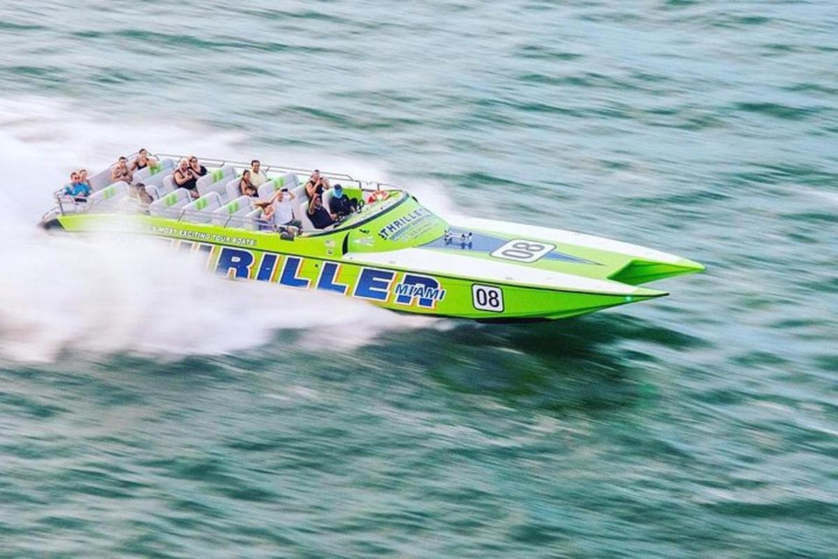 a group of people on a boat in the water