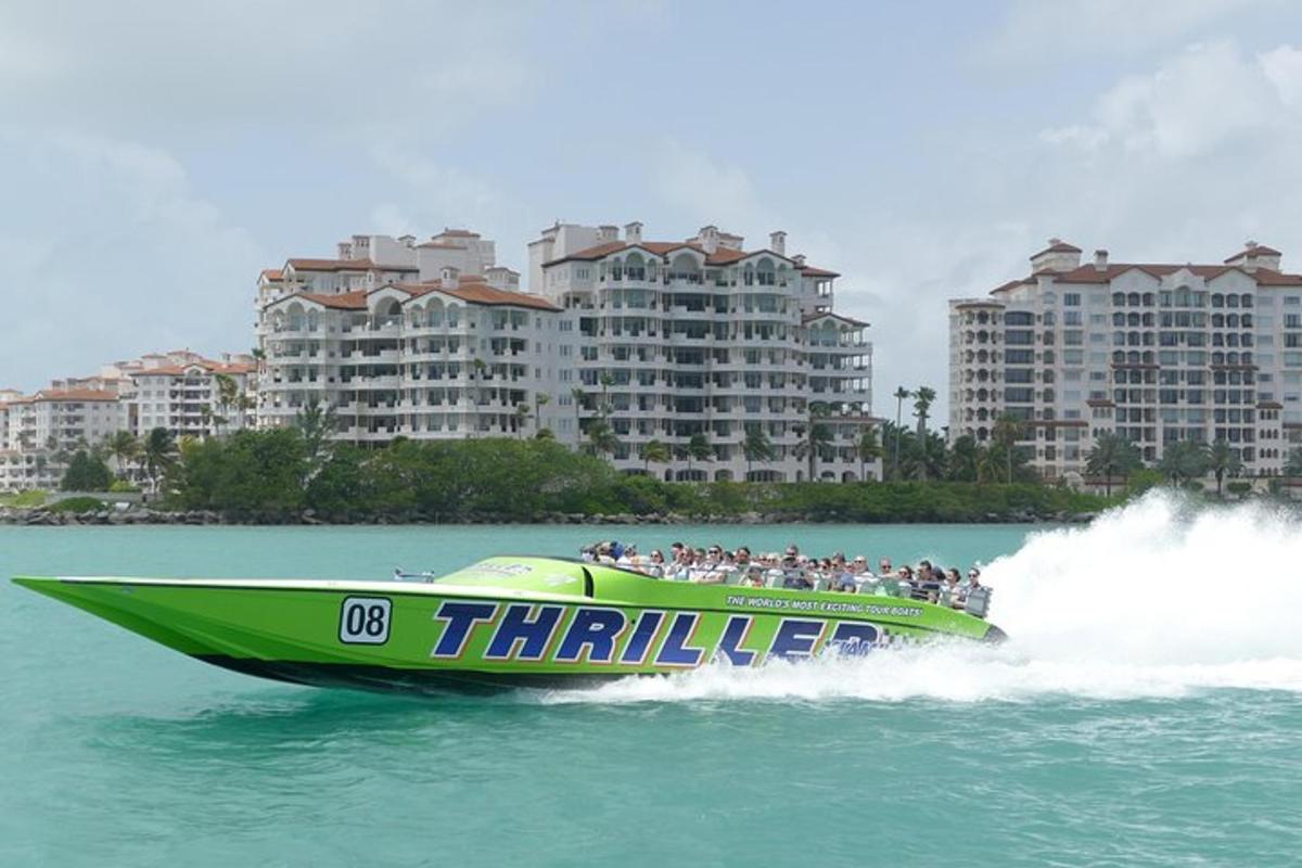 a group of people riding on a boat in the water