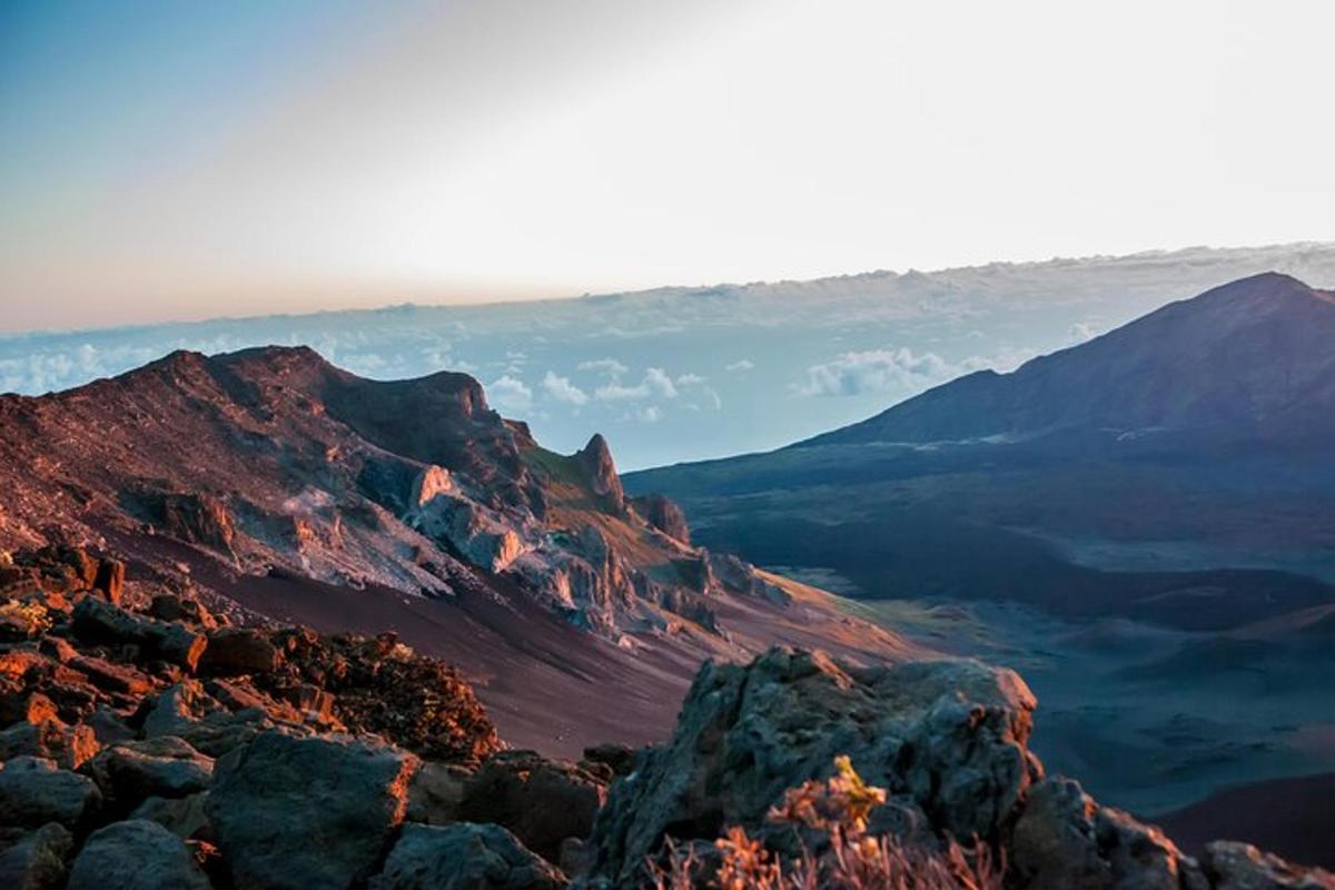a view from the top of a mountain