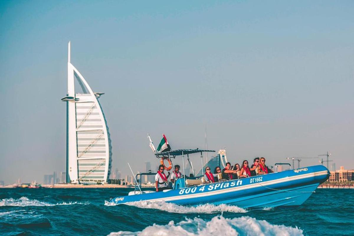 a group of people on a boat in the water