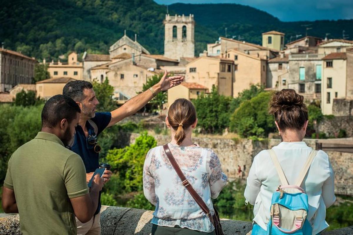 a man taking a picture of a group of people