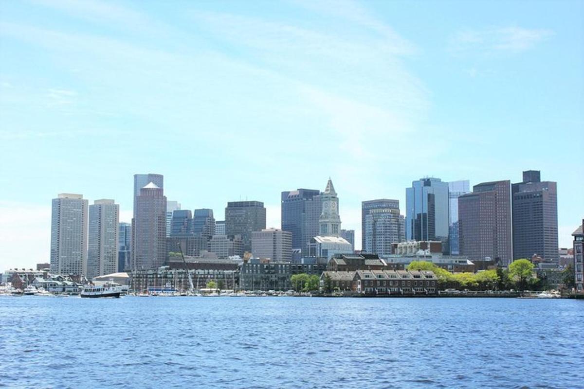 a view of a city from a body of water