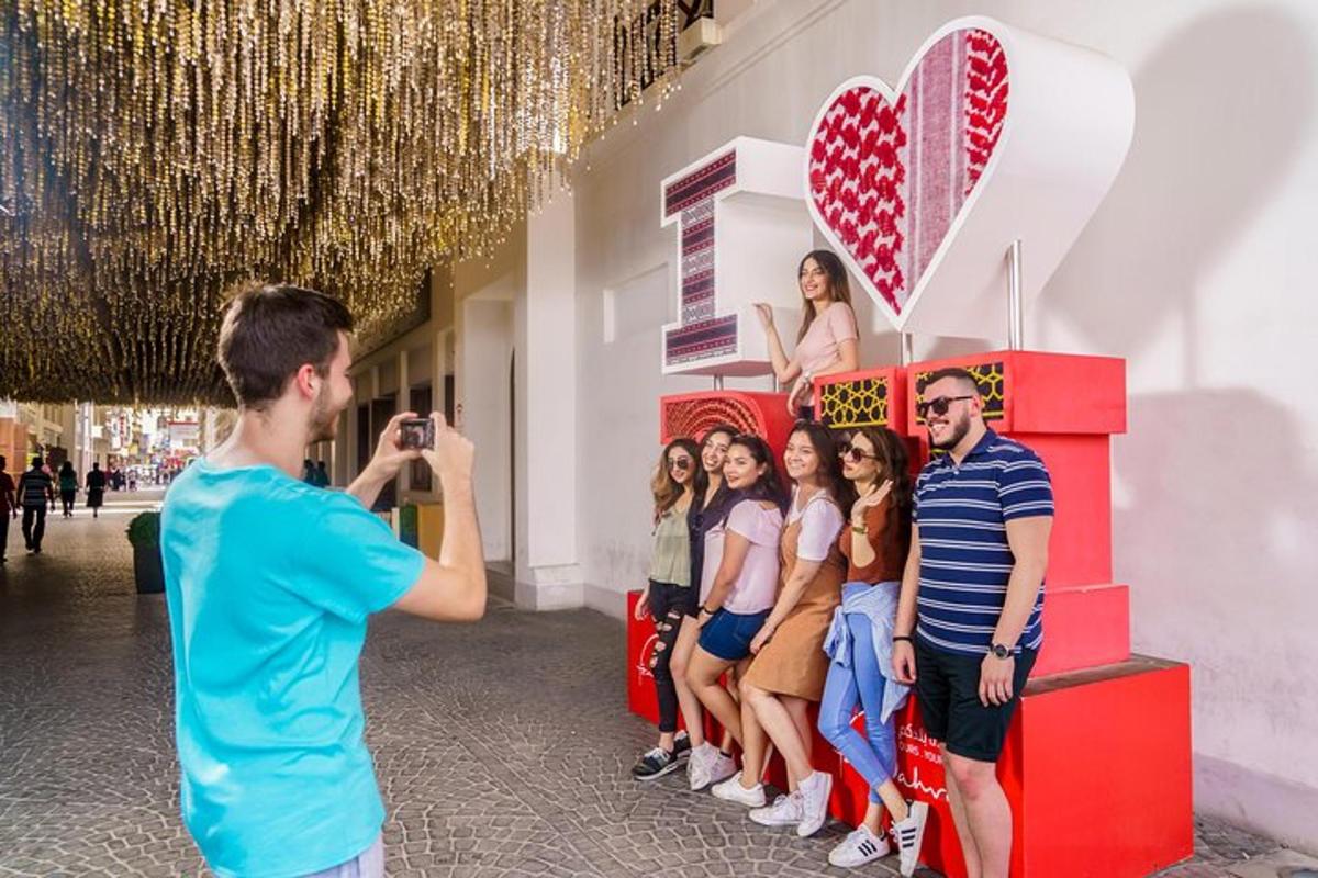 a man taking a picture of a group of people