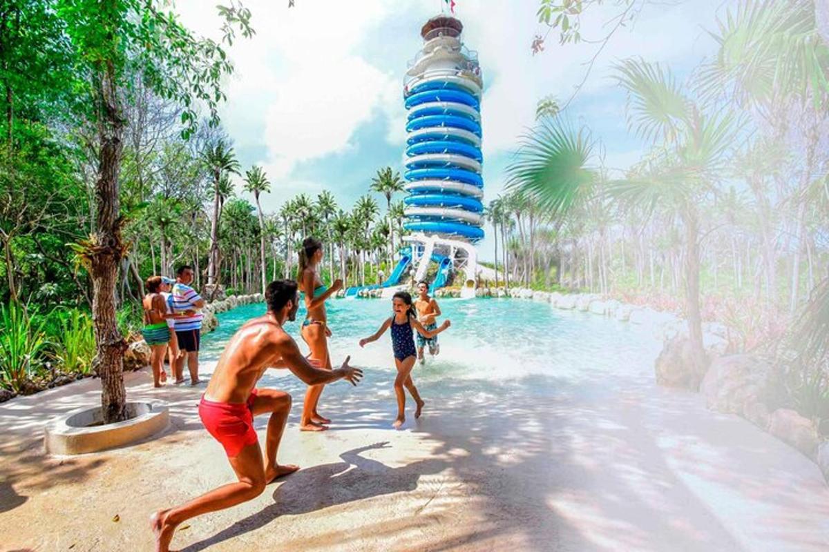 a rendering of the water park at the disneyland resort