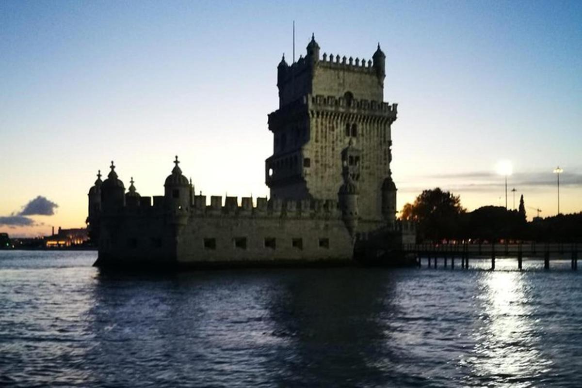 a castle in the middle of the water