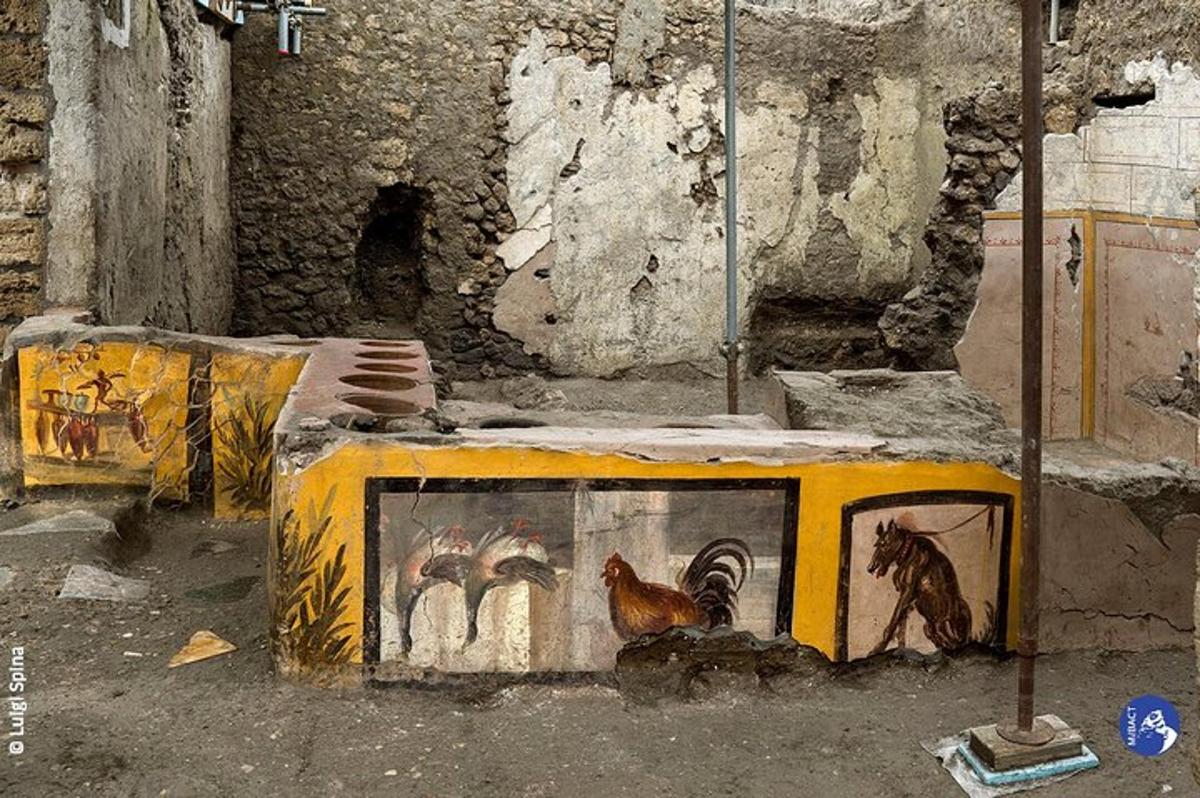 un dipinto di polli sul lato di un edificio