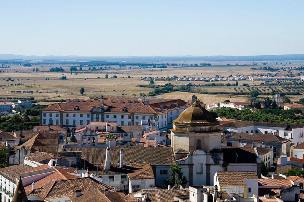 una panoramica di una città con edifici e tetti