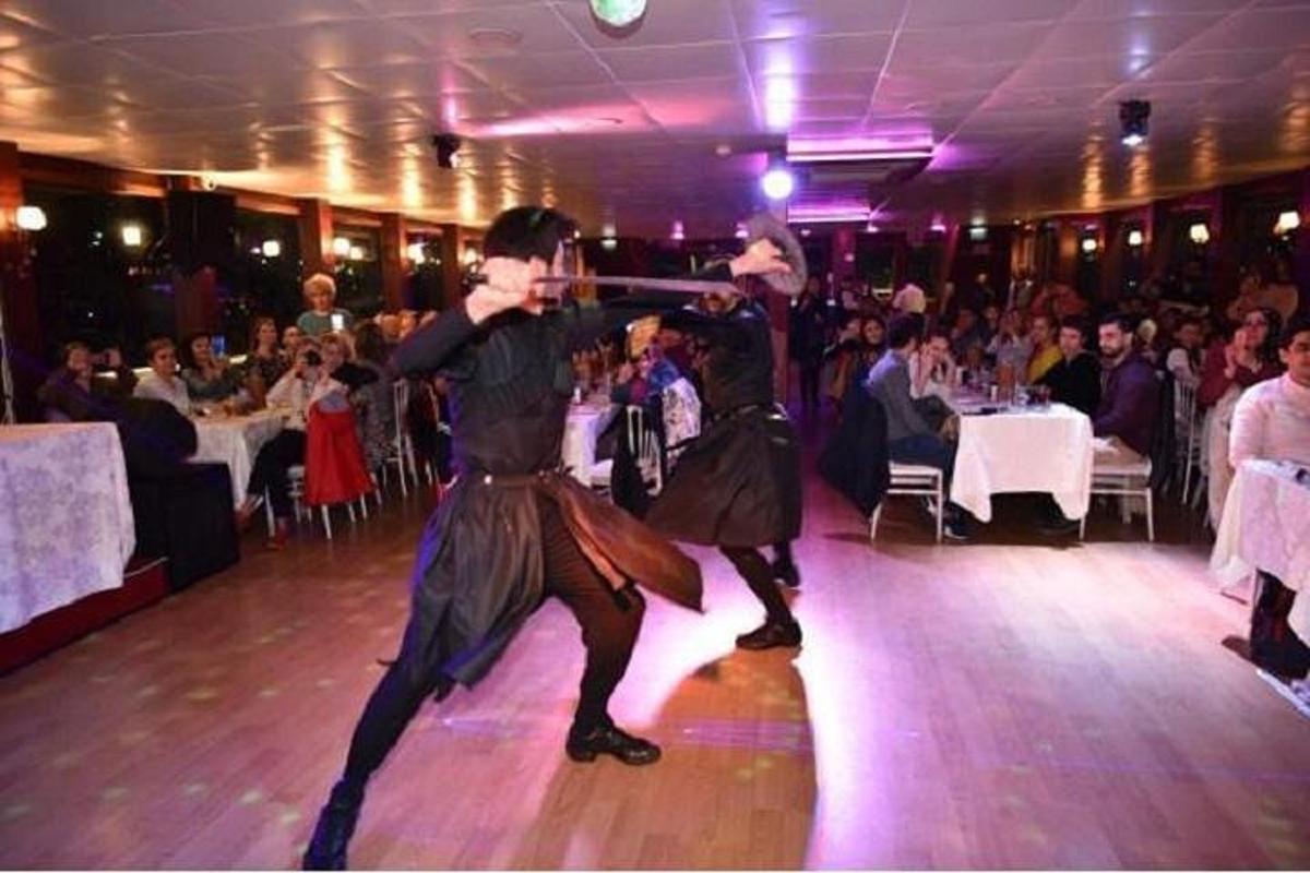 two people dancing on the dance floor at a party
