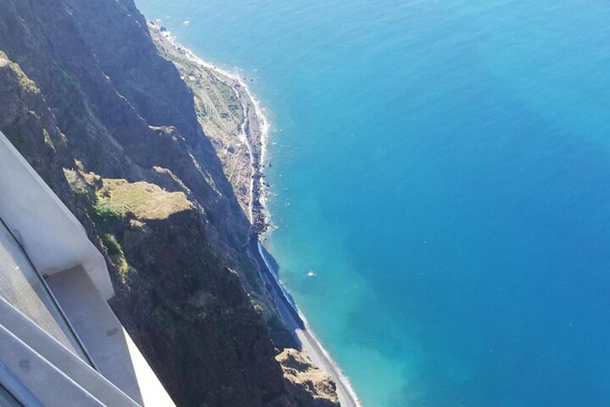 a view of the ocean from an airplane