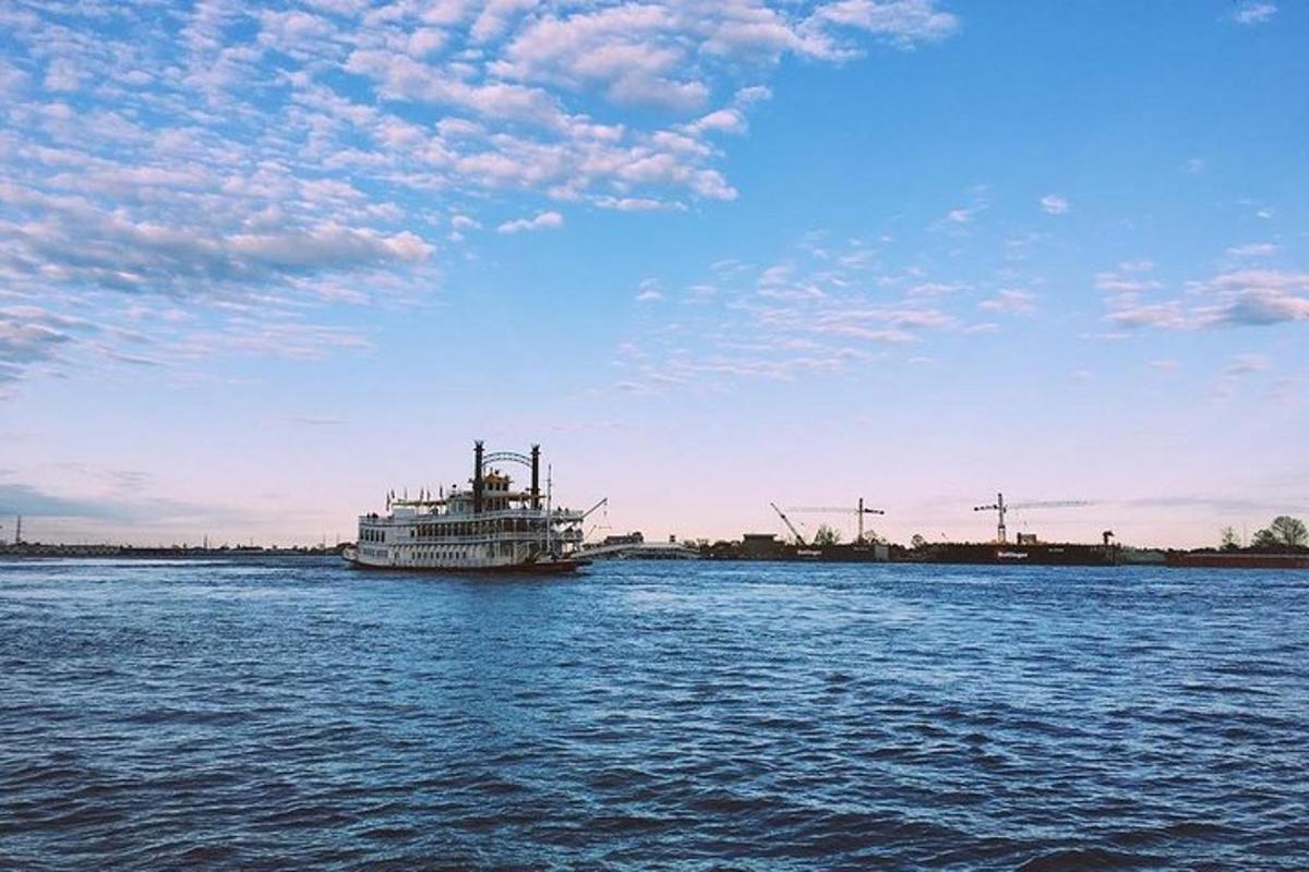 a boat on a large body of water