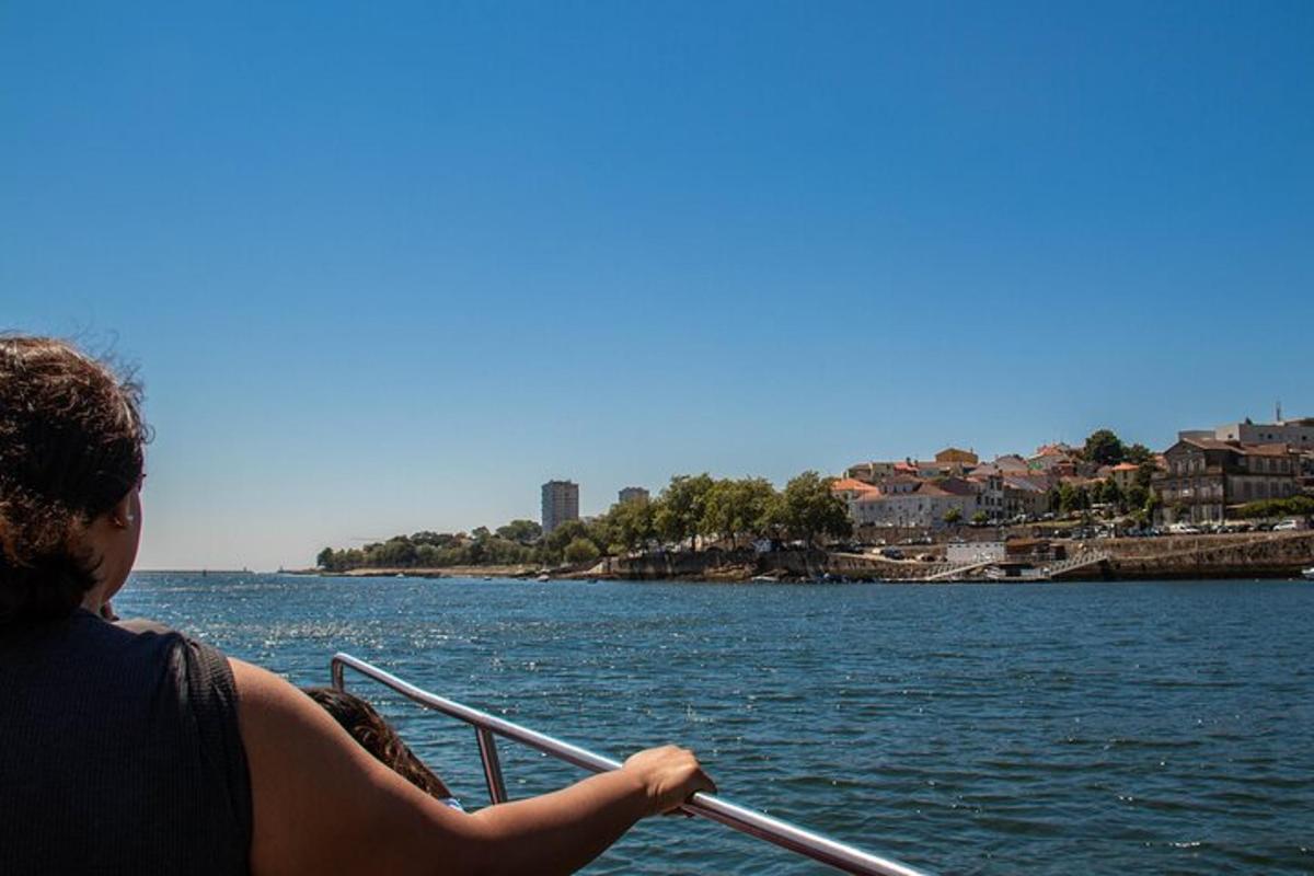a person on a boat on a body of water