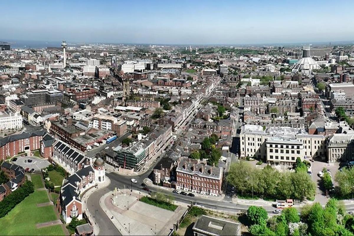 vista aèria d'una ciutat amb edificis