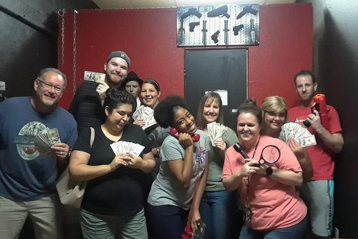 a group of people posing for a picture