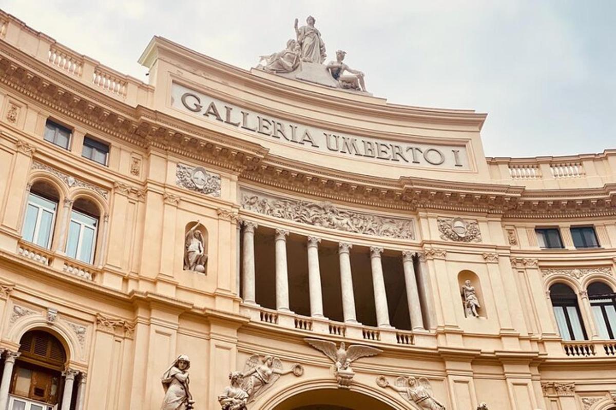 a building with a sign on top of it