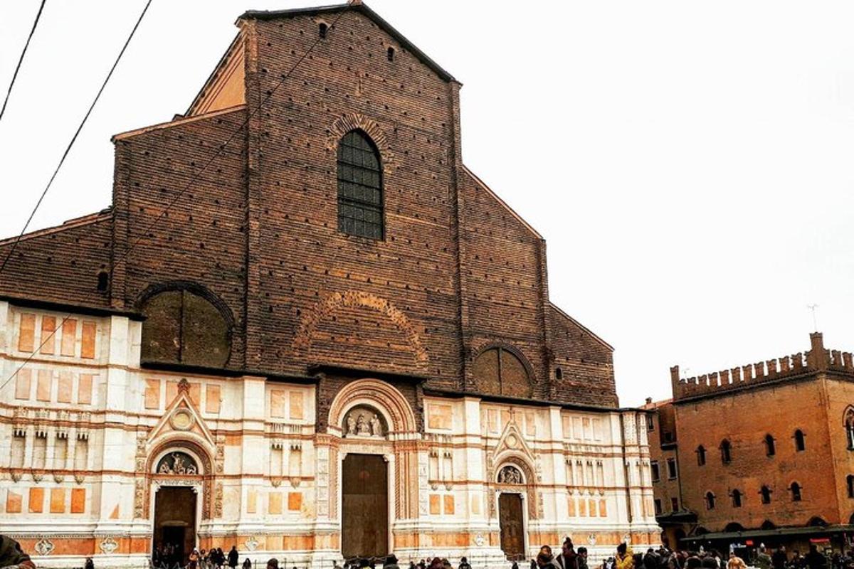a large church with a large brick building