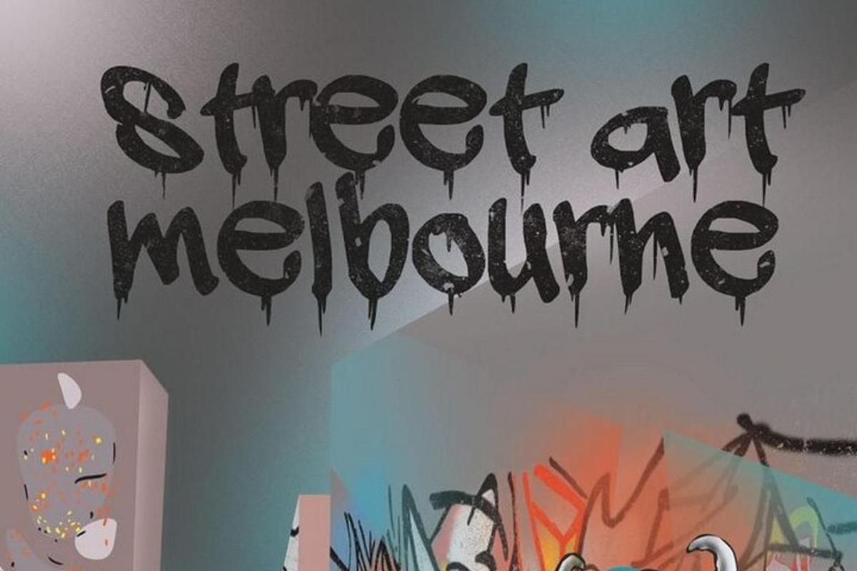 Ένας τοίχος με μια πινακίδα που γράφει street art melbourne