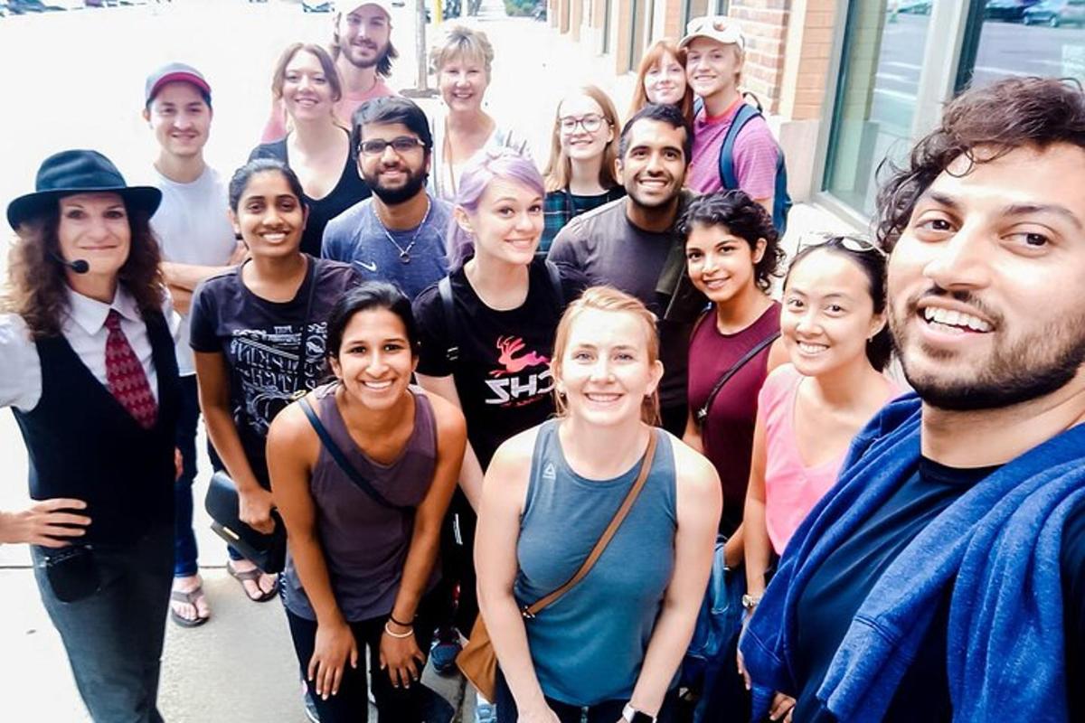 a group of people posing for a picture