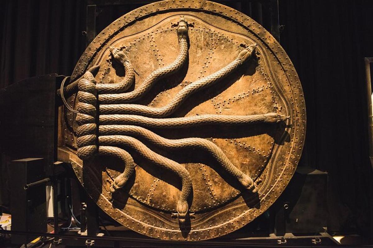a statue of an octopus on a table