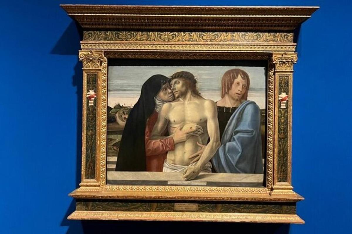 a picture of a painting of a man and a woman