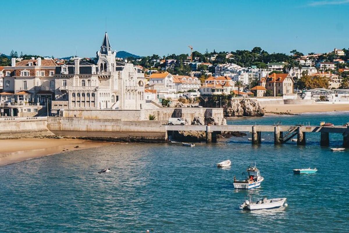 due barche in acqua vicino a una spiaggia