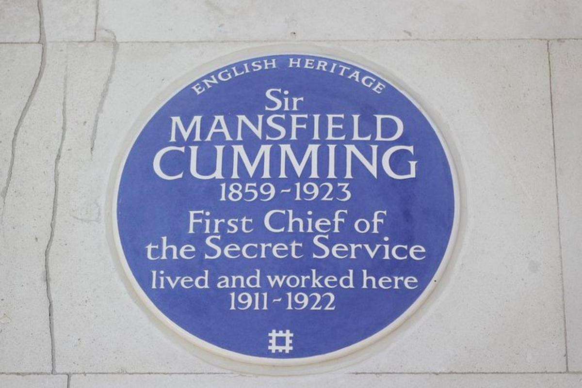 a sign for the first chief of the secret service
