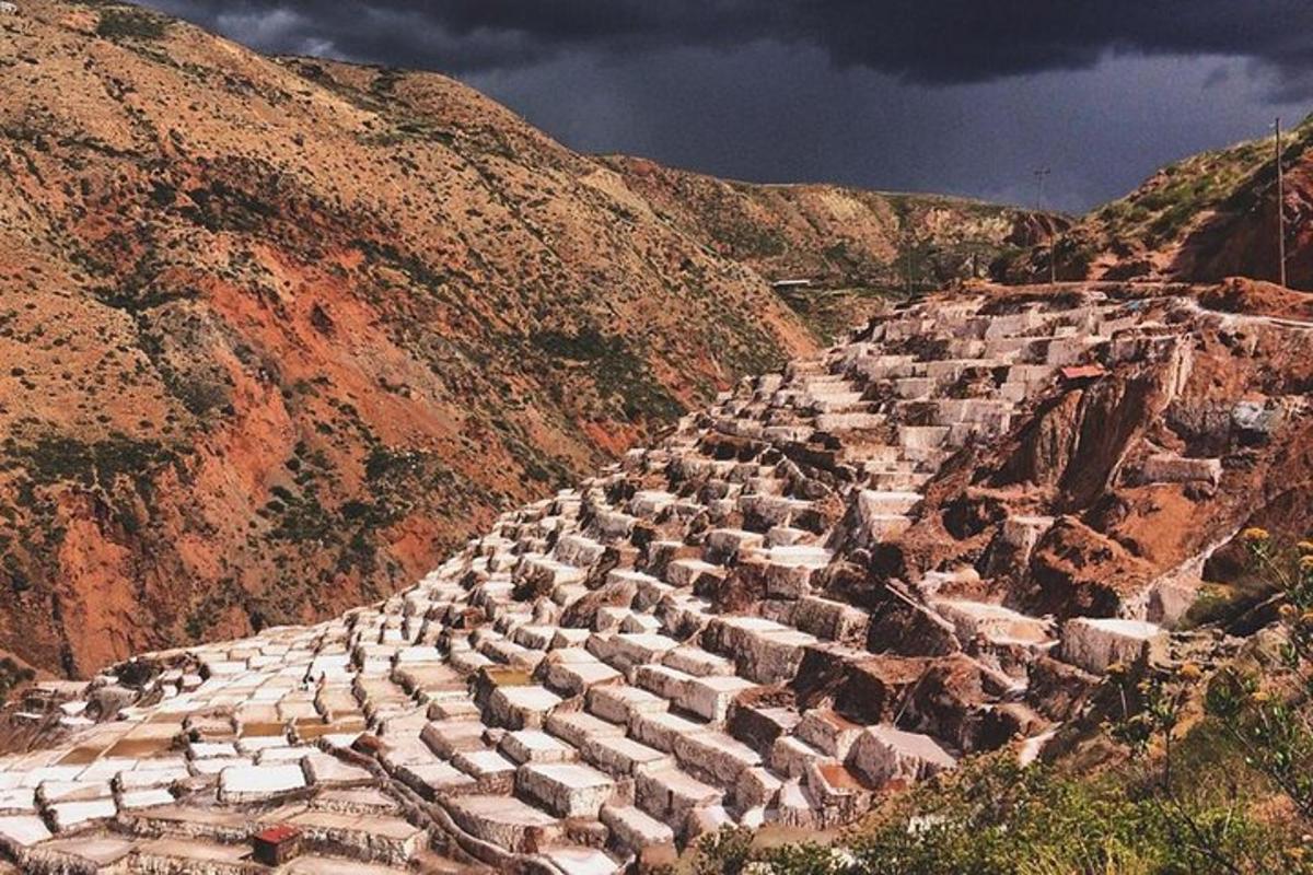 ancient ruins on the side of a mountain