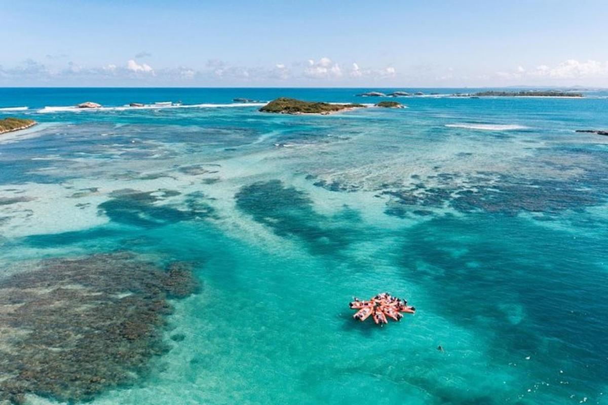 an object in the water in the ocean