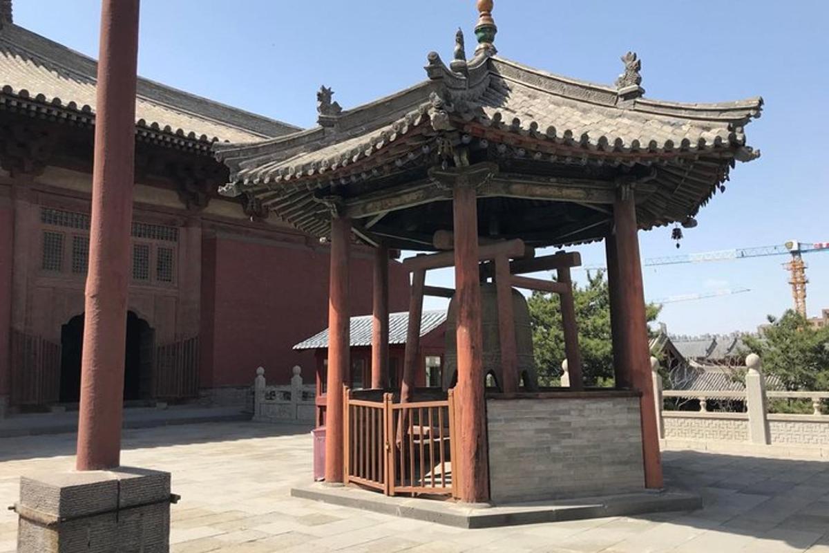 a pavilion in the courtyard of a building