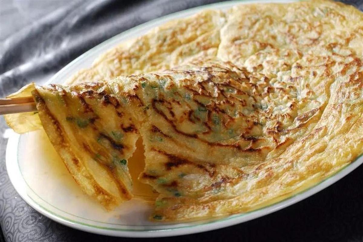 a plate of food with