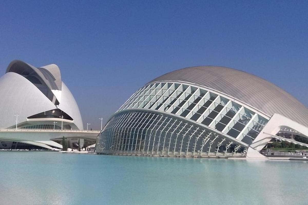 a view of a building in front of the opera house