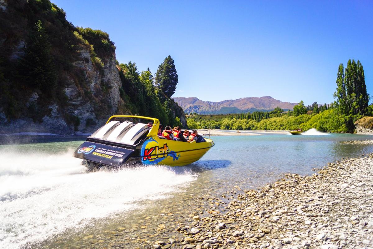 a boat in the water on a river