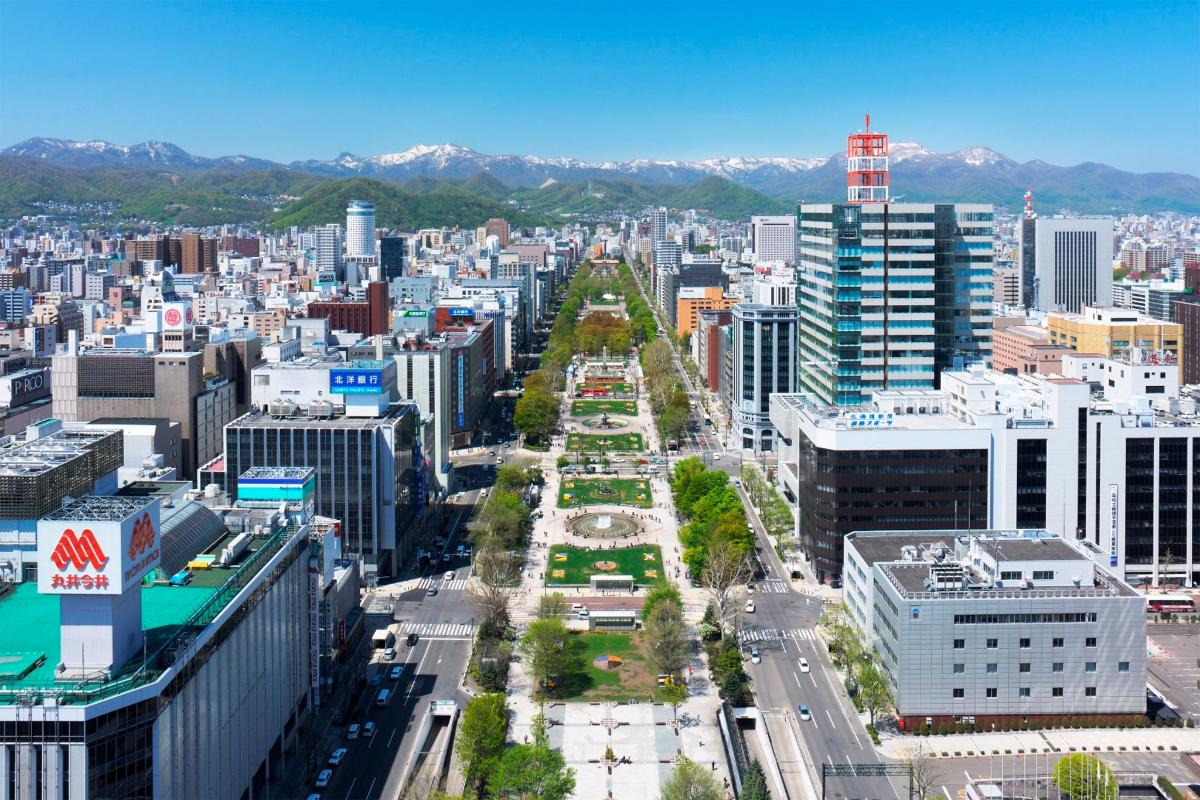 鸟瞰城市与建筑物