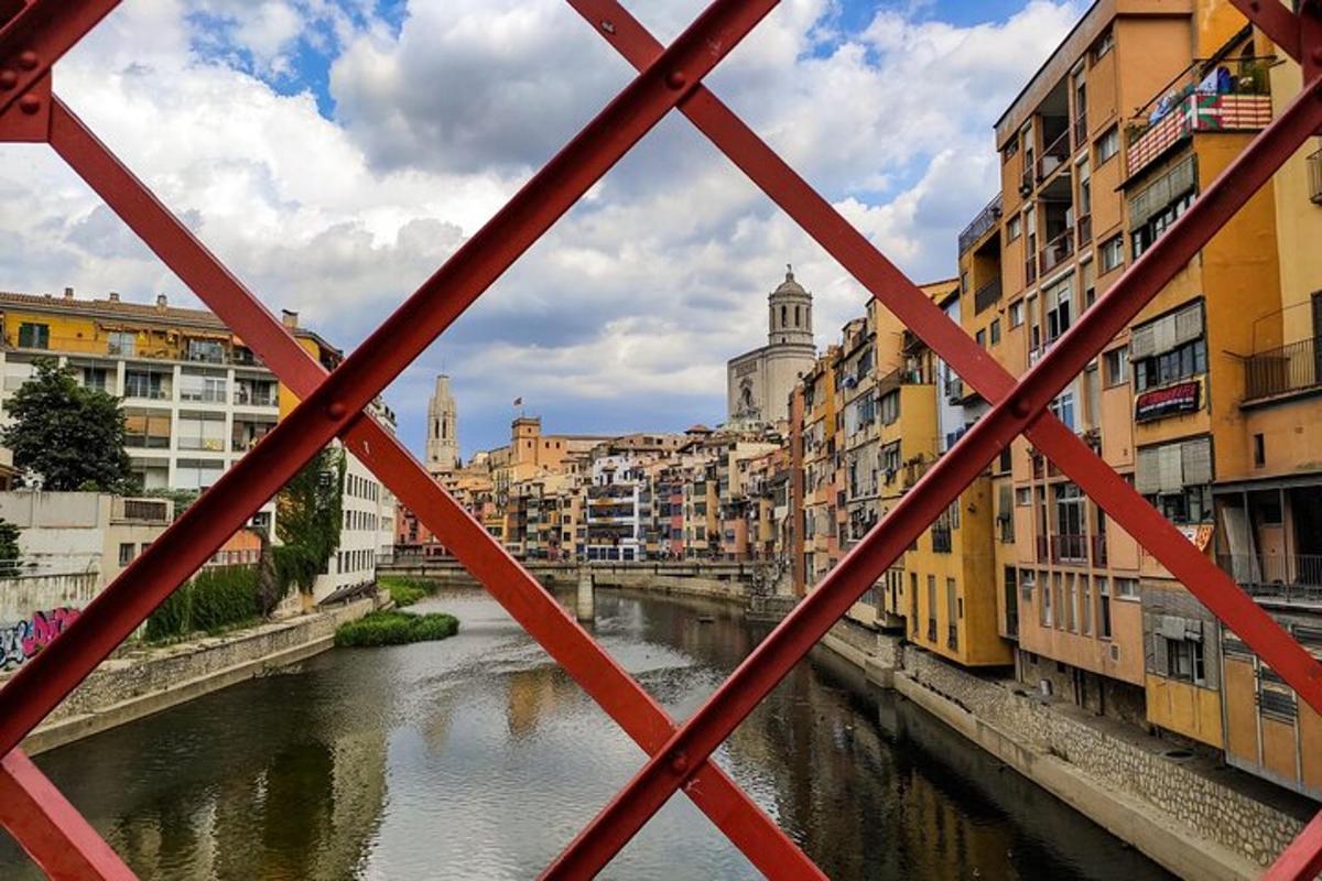 a view of a river from a bridge