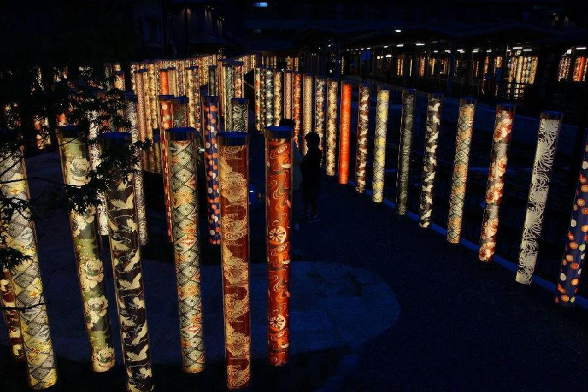 a fence with a bunch of ties on it