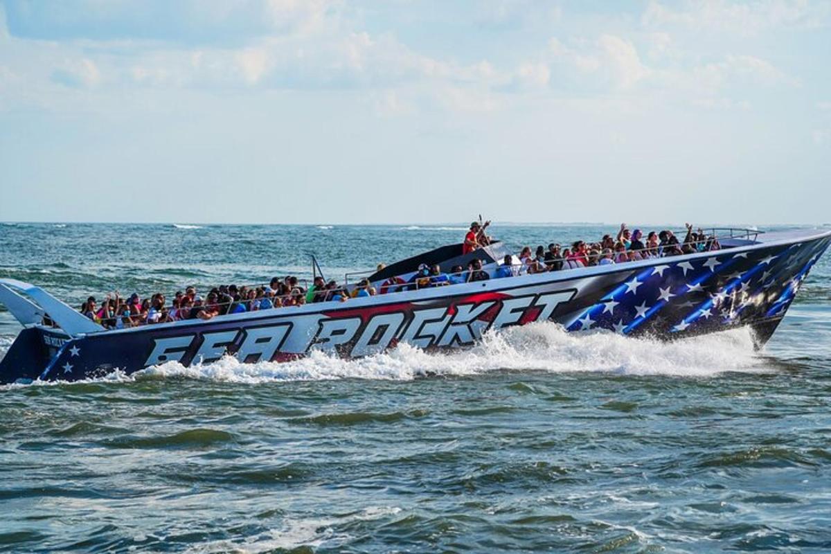 a boat full of people on the water